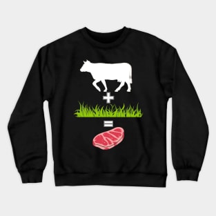 How to make a steak? Crewneck Sweatshirt